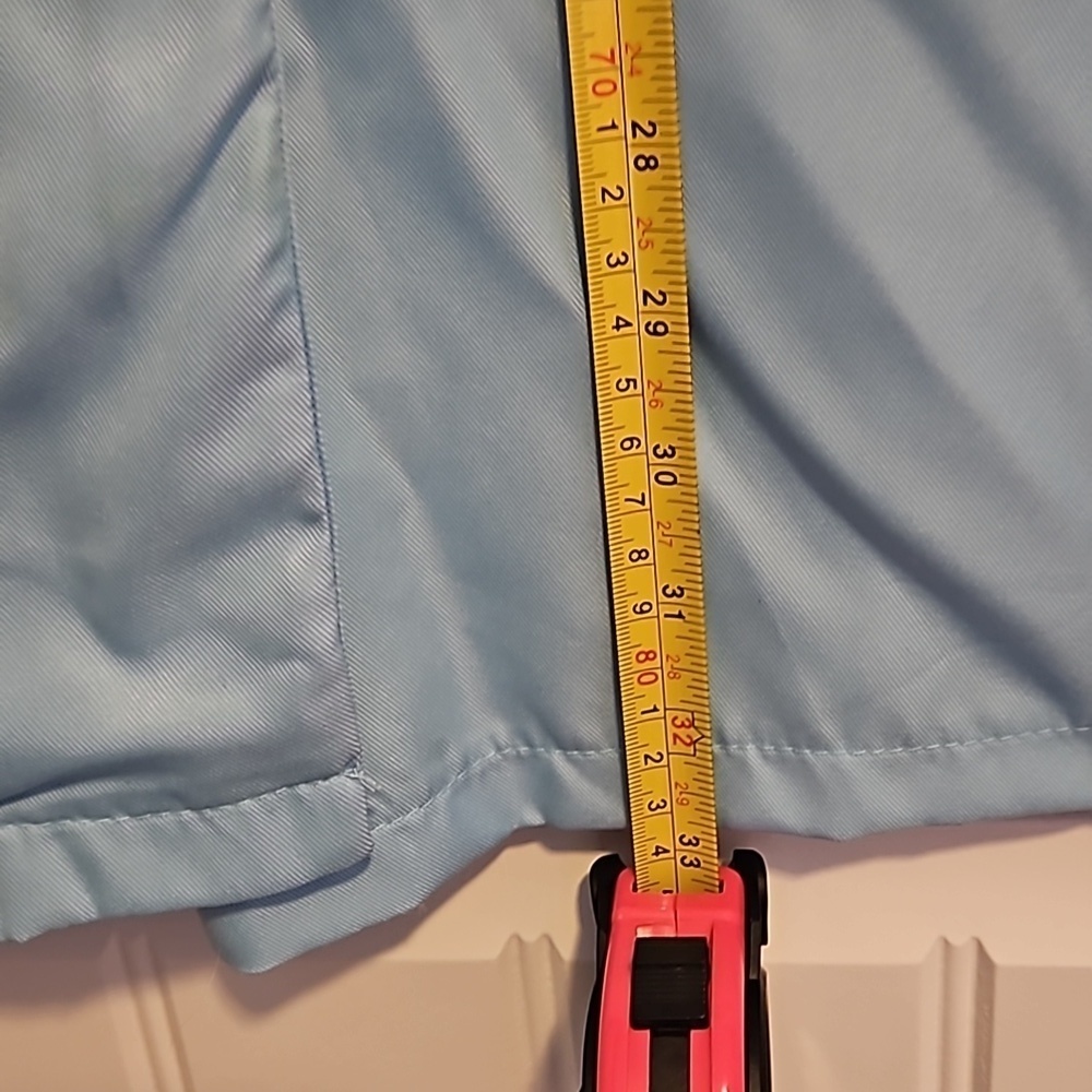 Light Blue Blazer With Gold Buttons - Picture 7 of 7